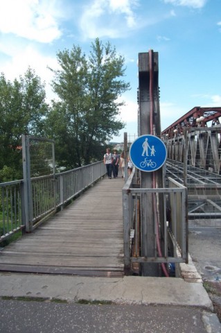 Starý most - cestička pre chodcov a cyklistov
