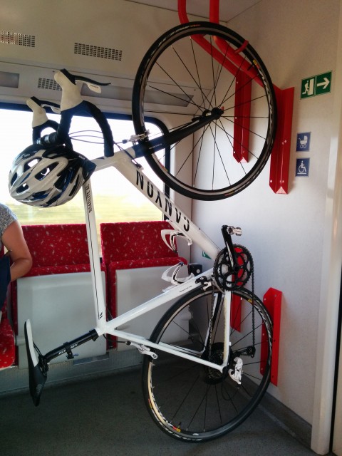 Preprava bicykla vo vlaku